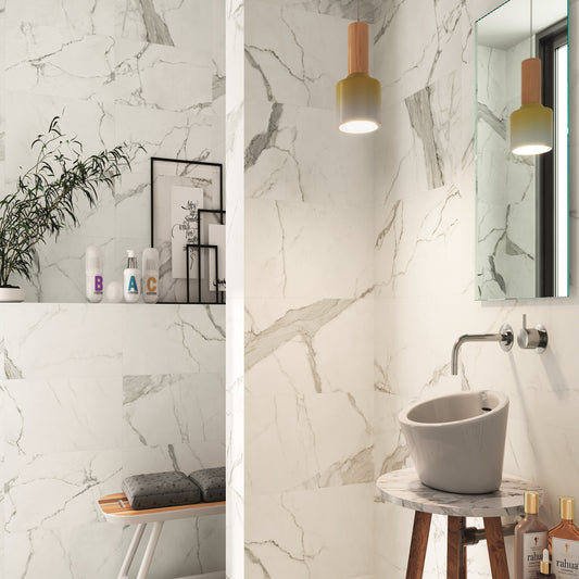 Calacatta Statuario Matt 600MM X 300MM