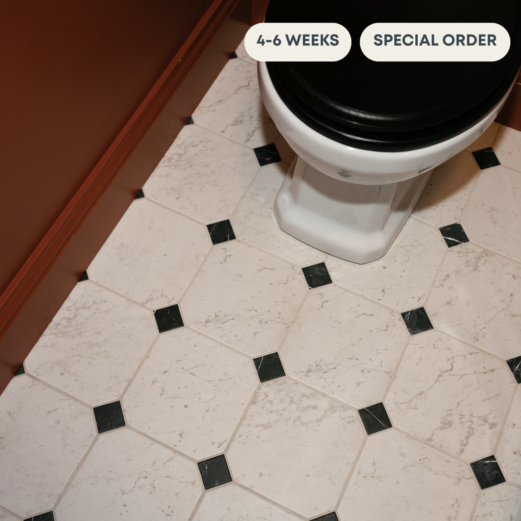 Como Nero Octagon & Dot