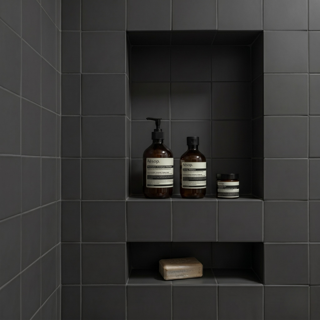 Crayon Graphite Tile