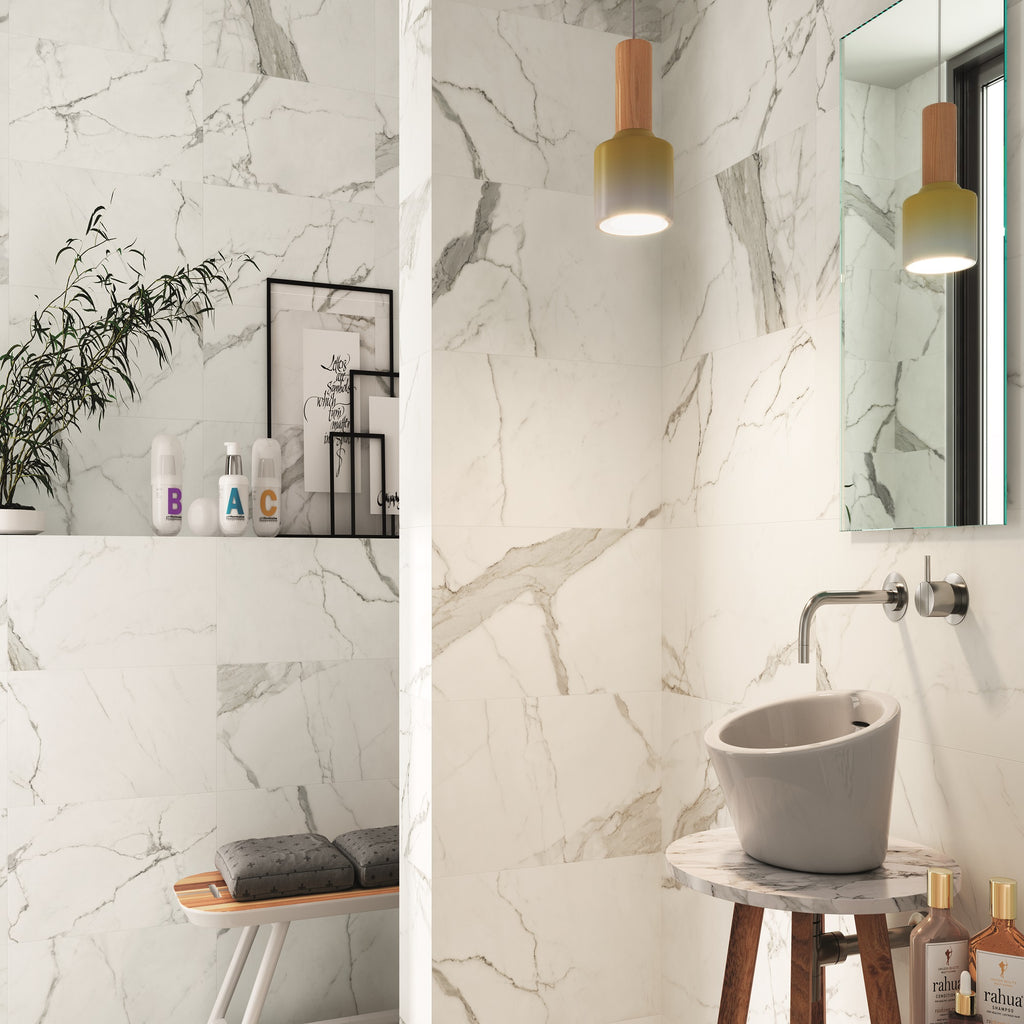 Calacatta Statuario Matt 600MM X 300MM