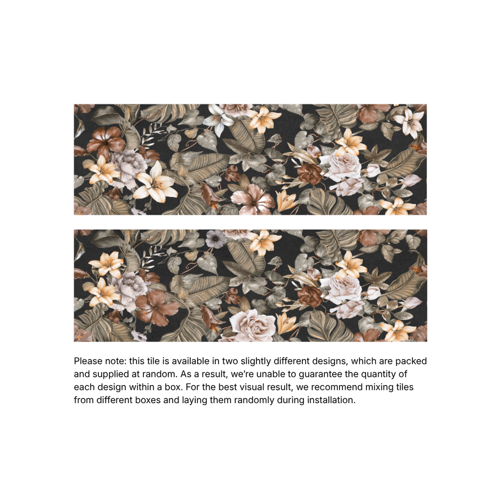 Floral Graphite