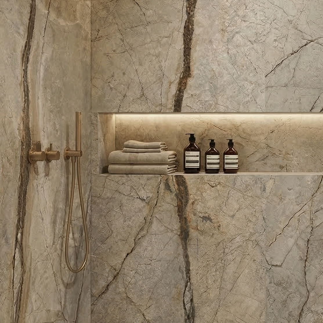 Rome San Pedro Polished Marble Tile