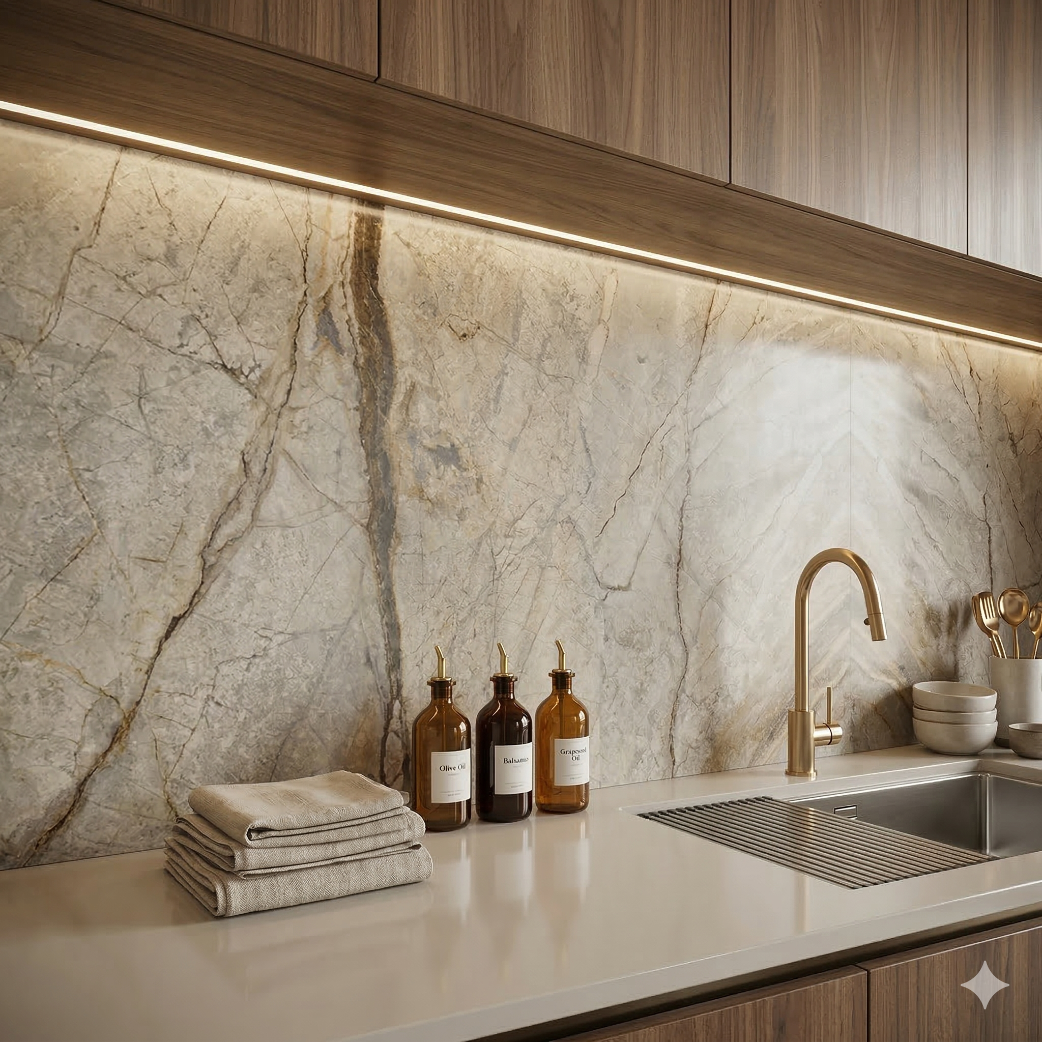 Rome San Pedro Polished Marble Tile