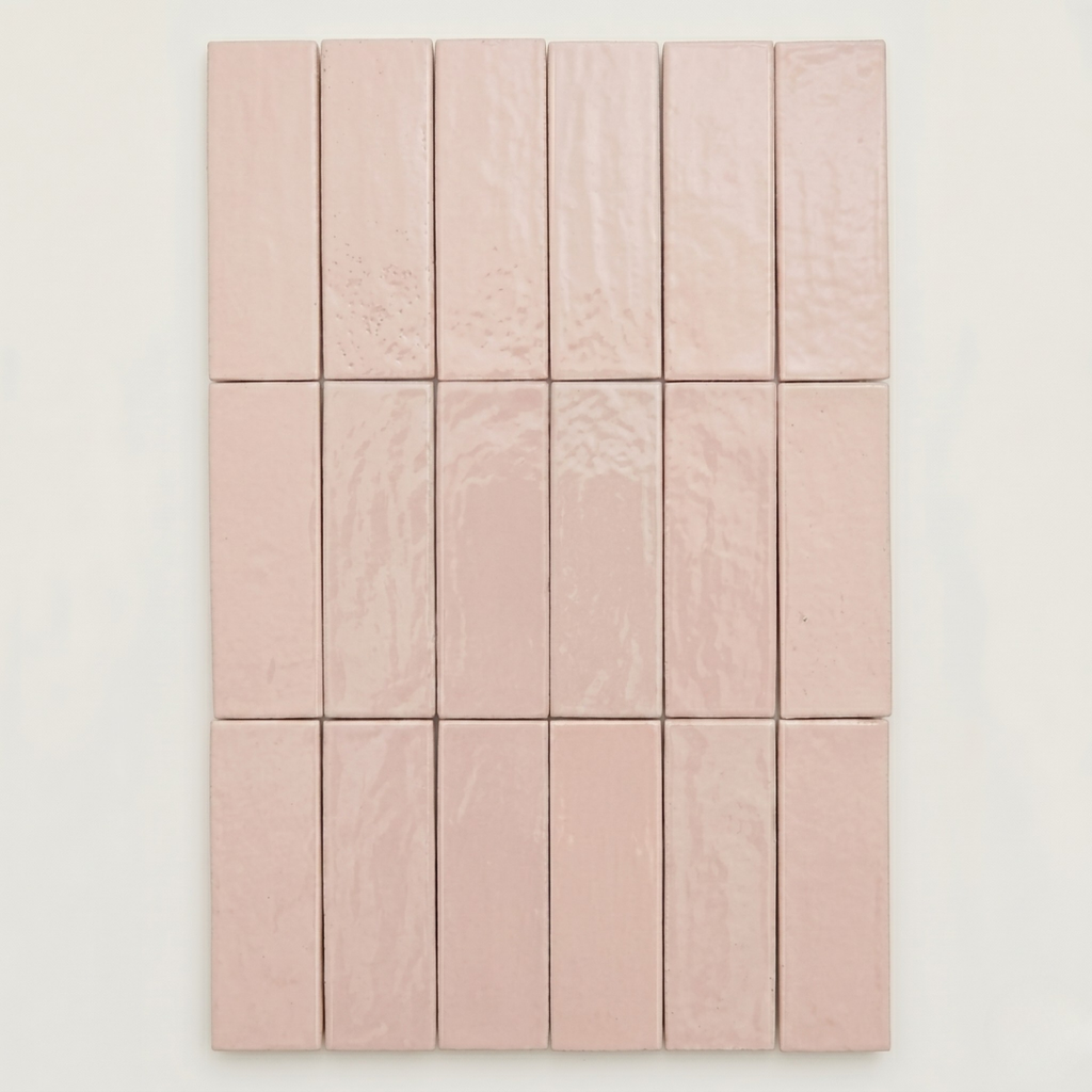 Hoxton Tea Rose Zellige Brick Tile
