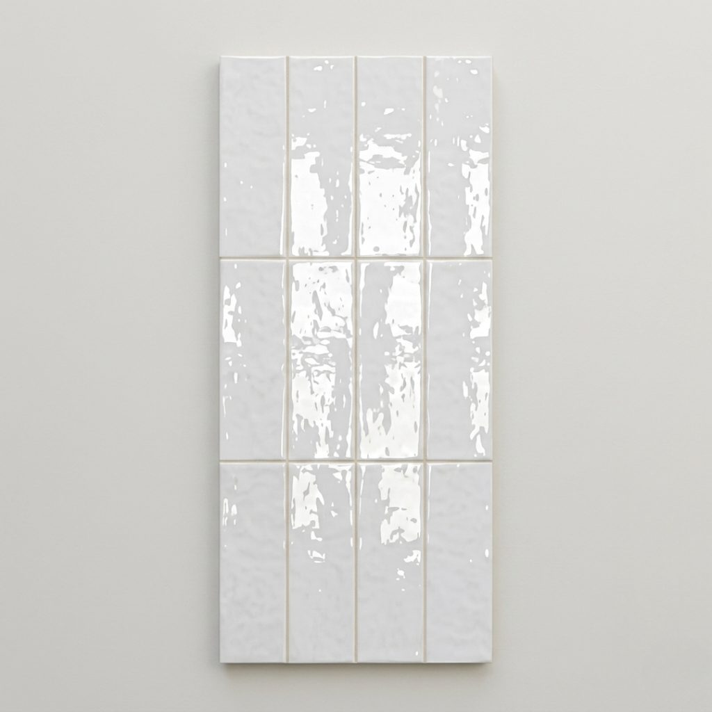 Hoxton Snow Leopard Zellige Brick Tile