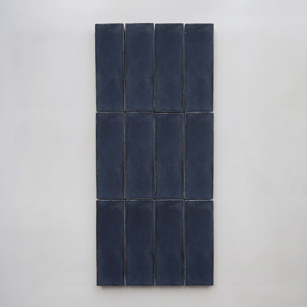Hoxton Somewhere Blue Zellige Brick Tile