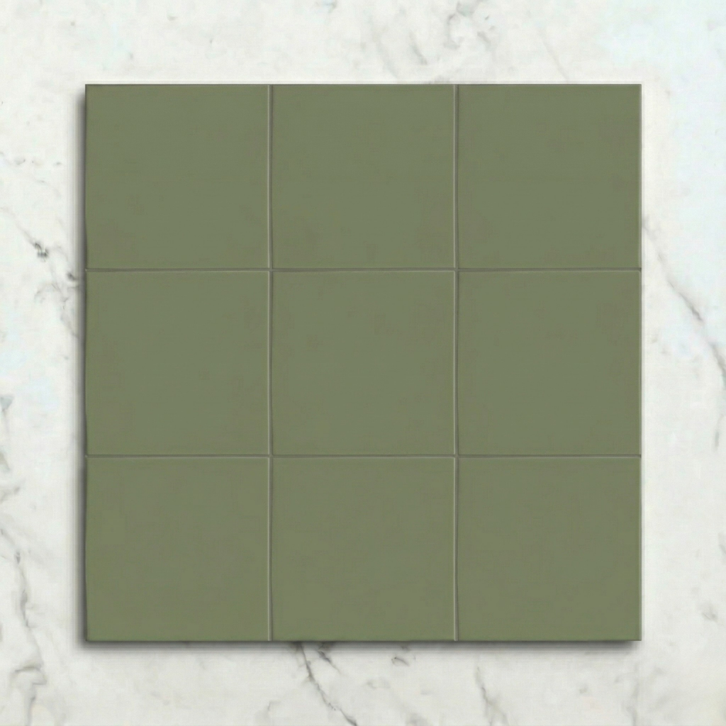 Crayon Sage Green Tile
