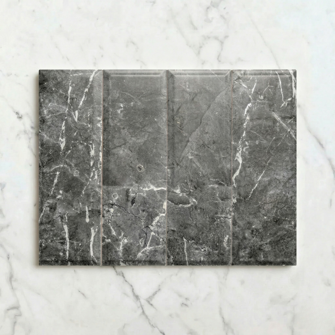 Calacatta Grey Bevelled Marble