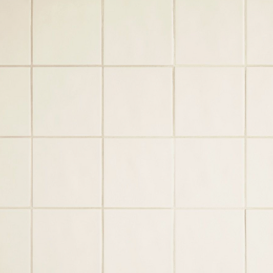 Crayon Cotton White Tile