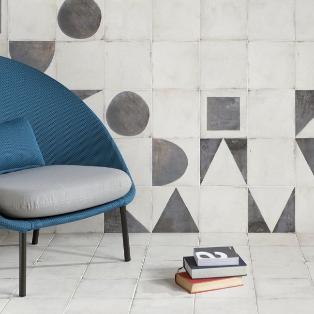 Geometric Porcelain Tile Geometric Tiles As Geometric Floor Tiles And