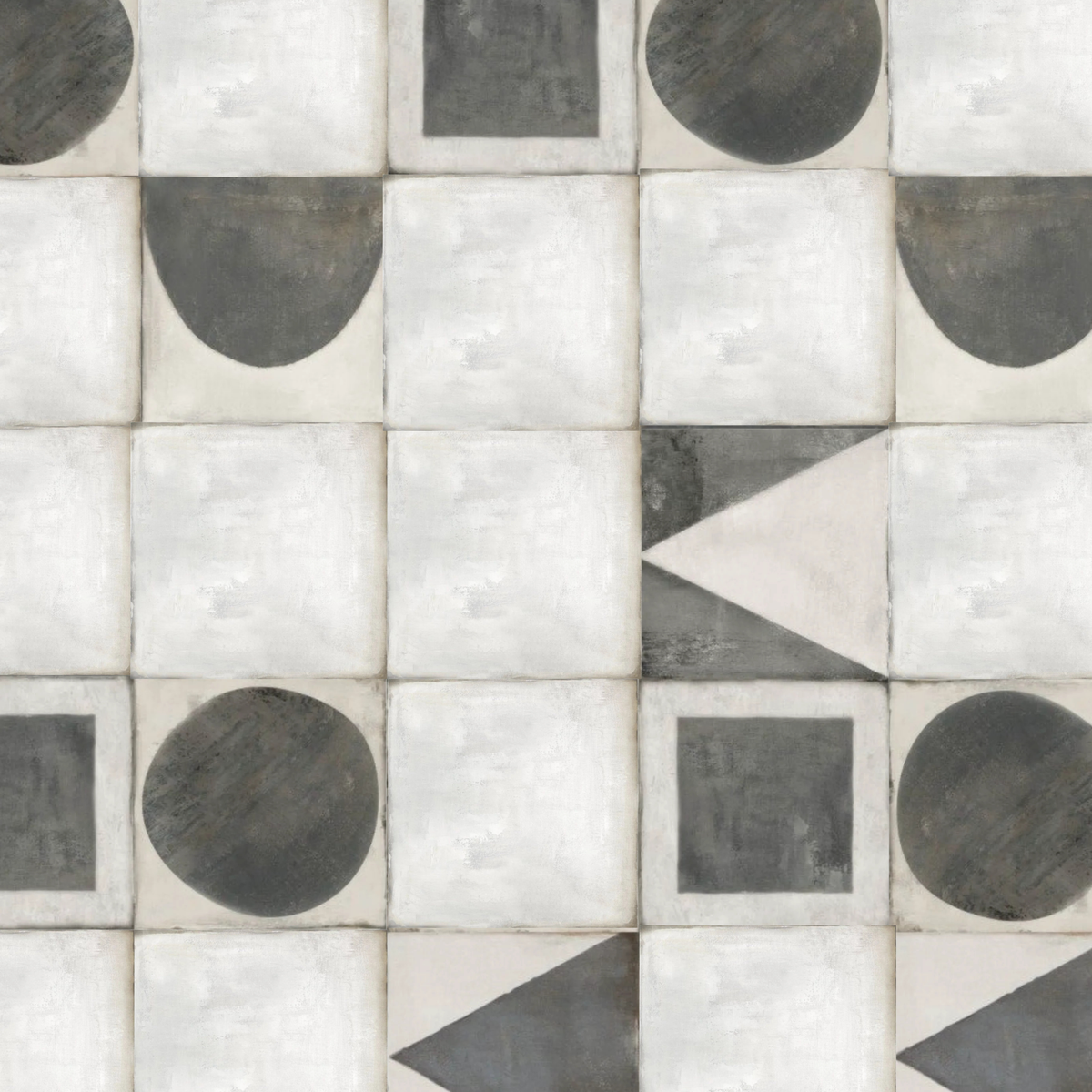 FORM SHAPES GEOMETRIC WALL FLOOR TILE | YTC Yorkshire Tile Company ...