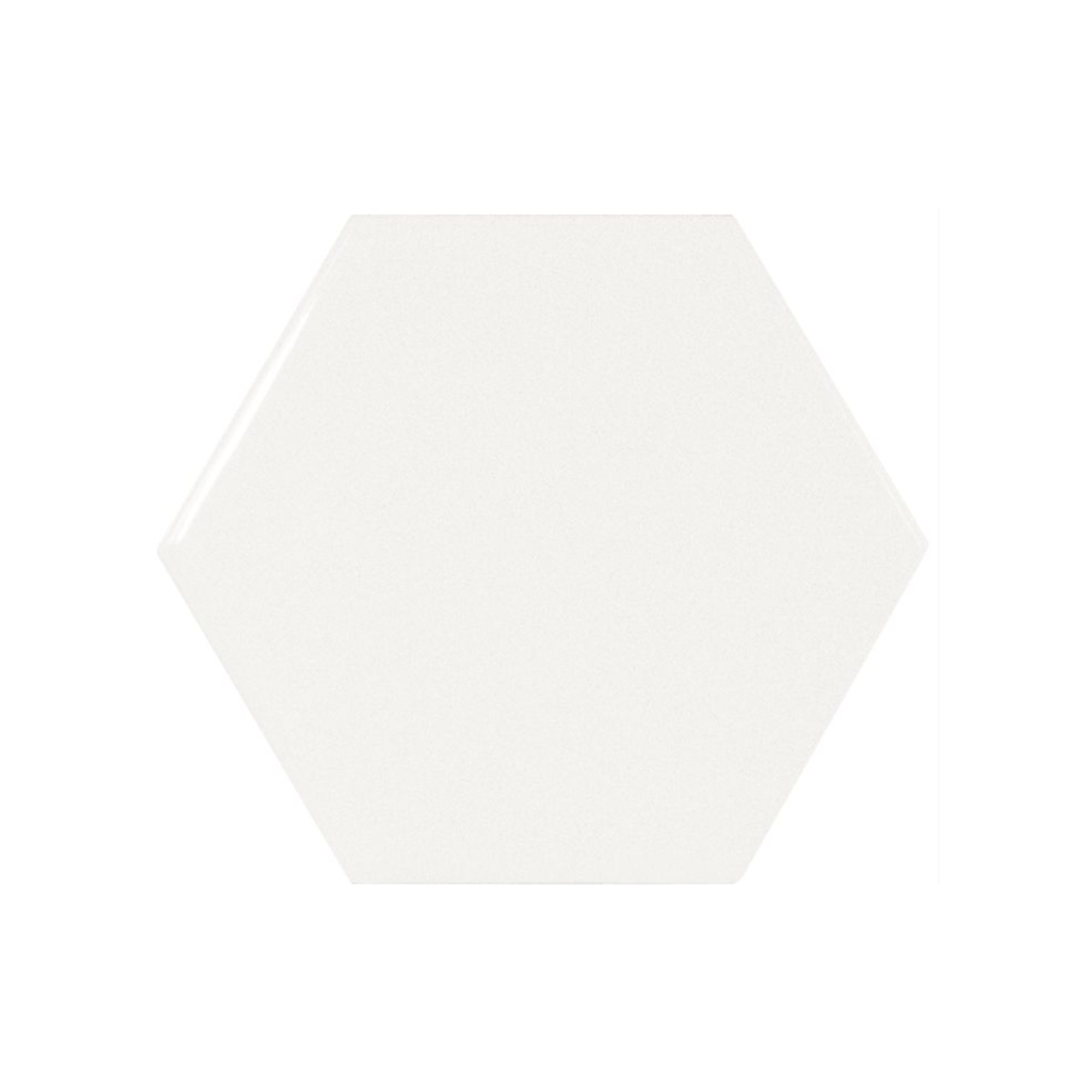Hexagon White Tile