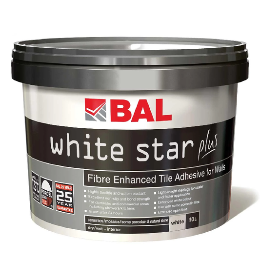 BAL White Star Plus Adhesive
