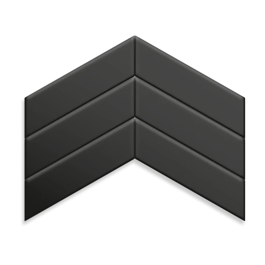 Geometric Matt Black