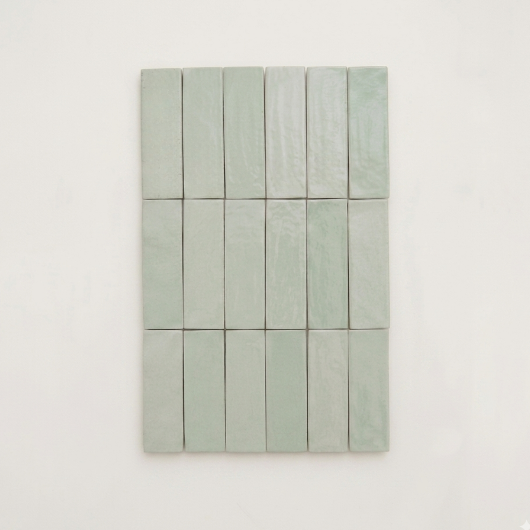 Hoxton Royal Mint Zellige Brick Tile