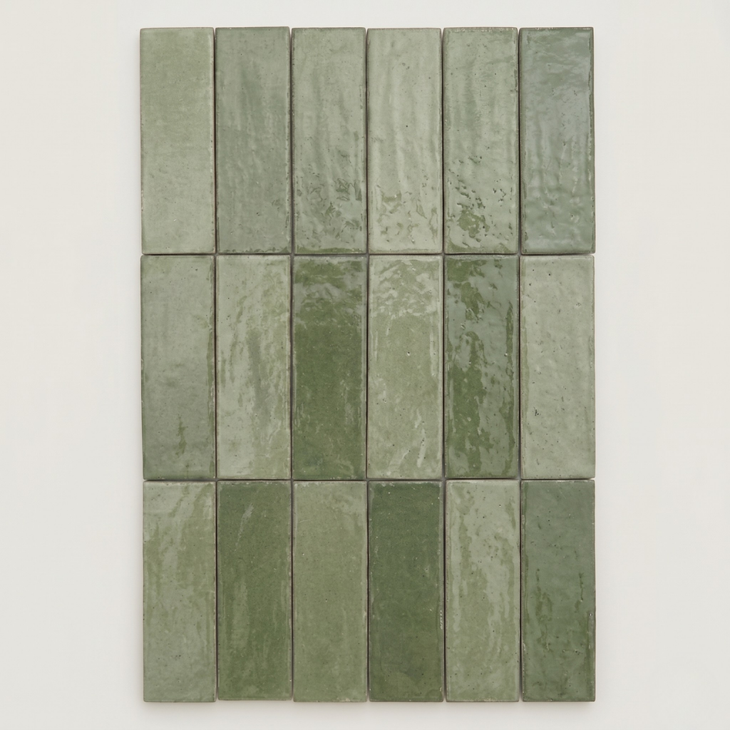 Hoxton Green Park Zellige Brick Tile