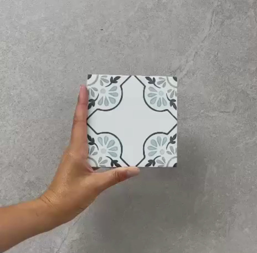 Cambridge Blue Petals